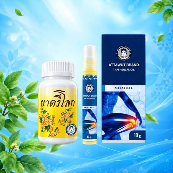 นาโนสเปรย์ + ยาตรีโลก หมออรรถวุฒิ (เซตอย่างละ 1) เหมาะสำหรับผู้ที่มีโรคความดัน ไต และโรคหัวใจ